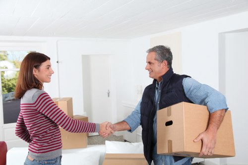 Preparing items for collection and delivery in Kingston upon Thames