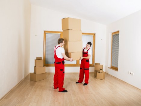 Kingston upon Thames moving van